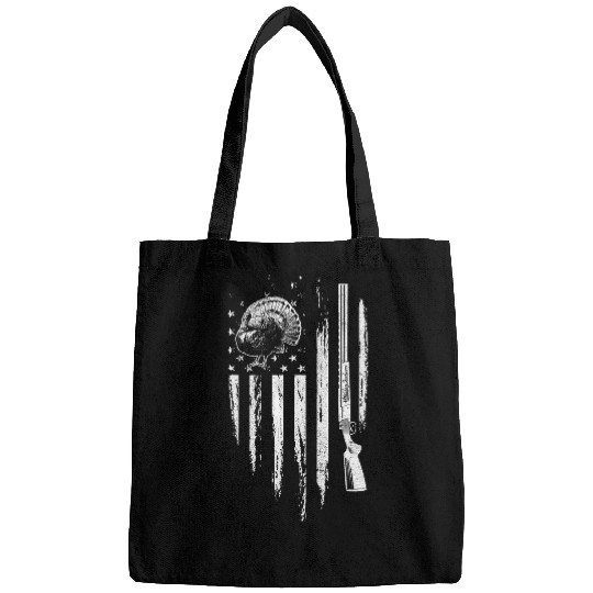 Chicken Pet Turkey Hunting American Flag Thunder Chicken Gift For Hunter Bags