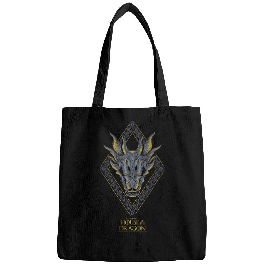 Dragon Pet House of the Dragon Diamond Design Skull Silhouette Bags