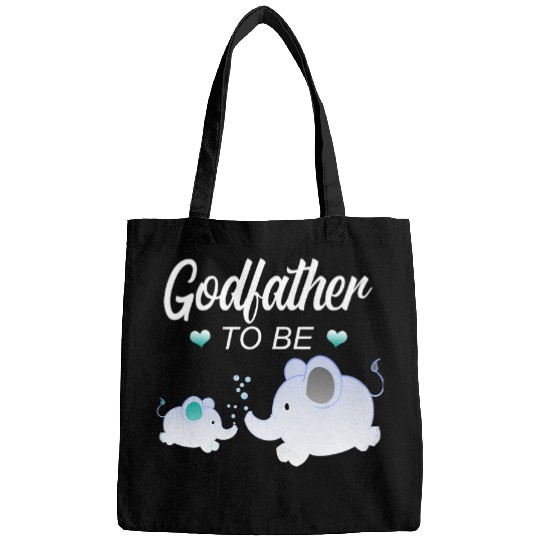 Elephant Mammal Godfather To Be Elephant Baby Shower For Boy Bags