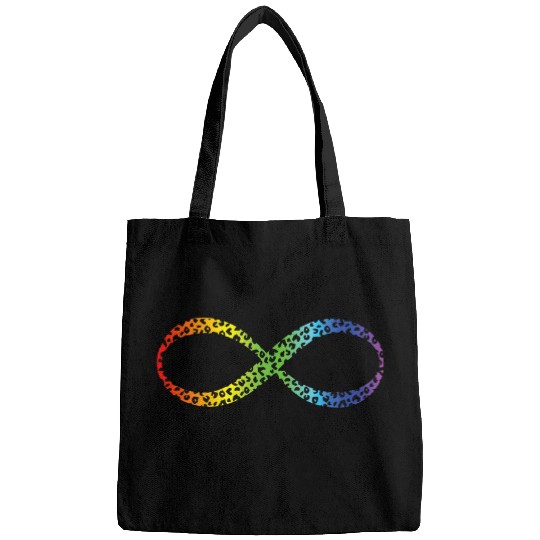 Autism Puzzle Neurodivergent Awareness Infinity Rainbow Autism ADHD Bags