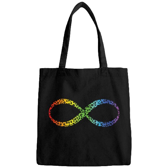 Autism Puzzle Neurodivergent Awareness Infinity Rainbow Autism ADHD Bags