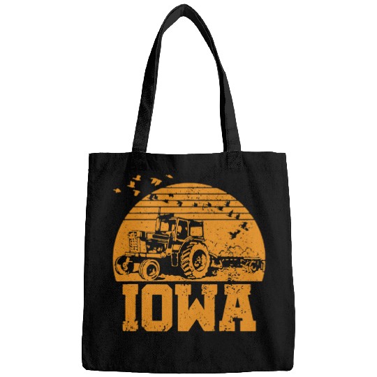 Tractor Fun driving Iowa Tractor Farmer Bags