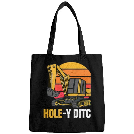 Excavator Fun Heavy Machinery Backhoe Operator Excavator Sand Digger Bags
