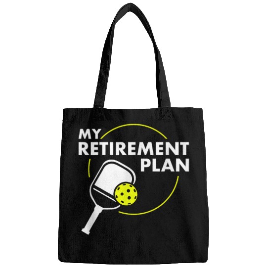 Discover Sport Pickleball My Retirement Plan Funny Pickleball Slogan 9 Bags