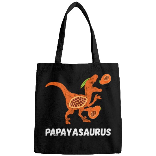 Dinosaur Pet Papaya Dino TRex Papaya Fruit Summer Fruit Fruit Lover Bags