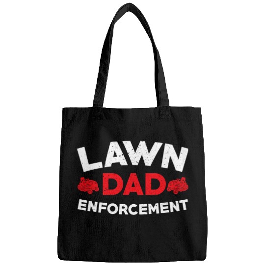 Lawn Mower Fun Mens Lawn Enforcesment Dad Outfit Gardening Cutting Grass Garden Bags