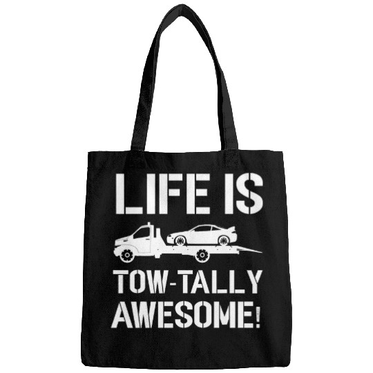 Tow Truck Wrecker Operator Towing Driver For Men Father Dad Bags