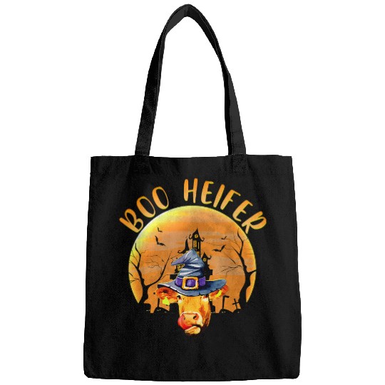 Cow Pet Boo Funny Halloween Cow Farmer 341 Salty Bags