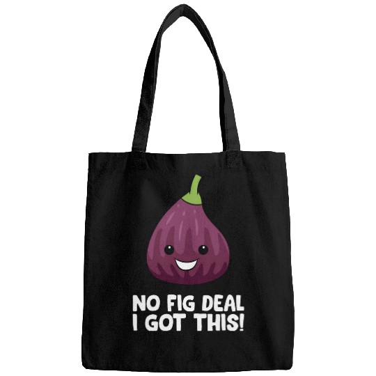 Pig Pet No Fig Deal I Got This Pig Pun Love Figs Bags