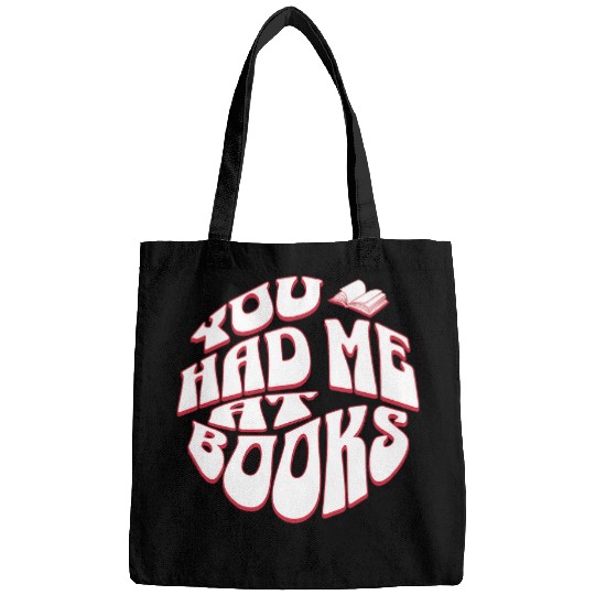Book Fun You Had Me at Books Reading Literature English Teacher Bags