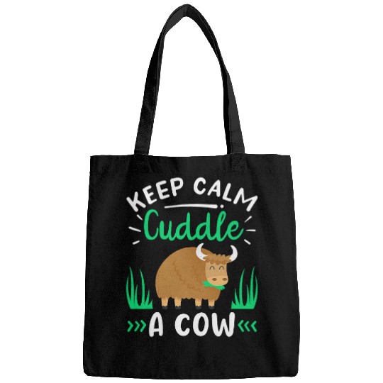Cow Pet Scottish Highland Cattle Cow Breeder Longhorn Keep Calm Bags