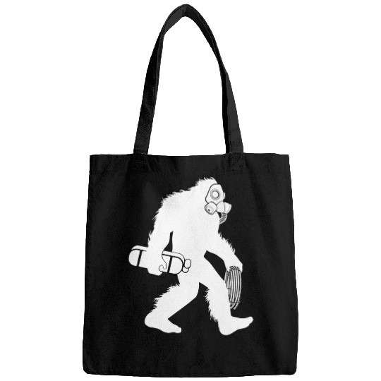 bigfoots Pest Control Cryptid Exterminator Sasquatch Bags