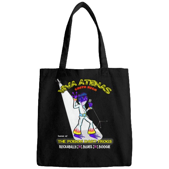 Frog Pet Viva Atenas Costa Rica Rockabilly Poison Dart Frog Elvis Bags