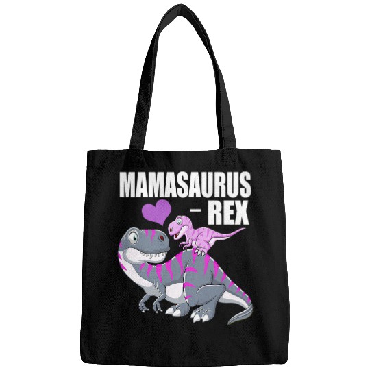 Dinosaur Pet Mamasaurus rexs Dinosaur Mother Day for Mom matching Mama 1 Bags