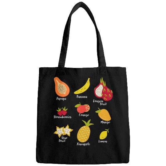 Dragon Pet vintages Fruits Tropical Food Papaya pineapples Dragon Fruit Bags