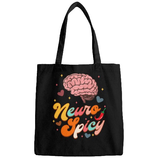 Autism Puzzle Neurodiversity Neurodivergent Autism ADHD ADS Neuro Spicy Bags