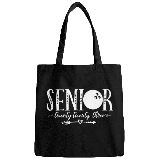 Discover Sport Bowling Cute Senior Bowling Team Twenty Twenty Three Graduate Bags