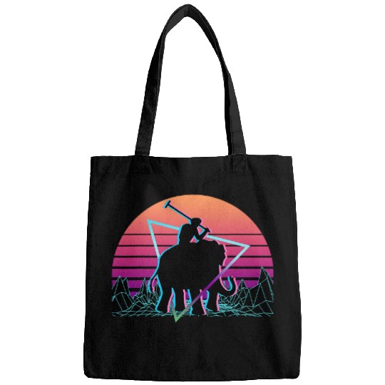 Elephant Mammal Polo Retro Bags
