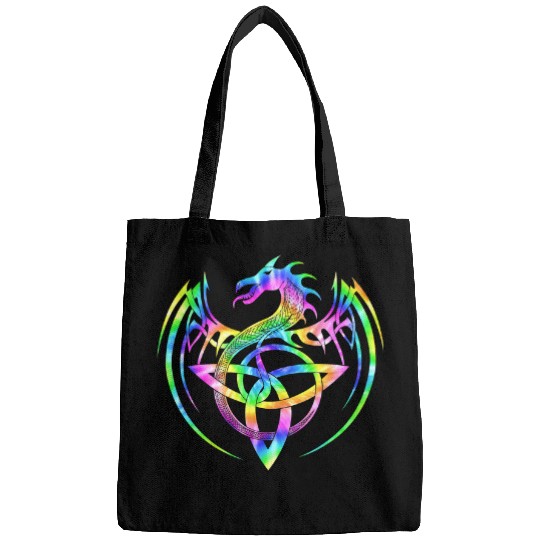 Dragon Pet Tie Dye Tribal Celtic Knot Fantasy Bags