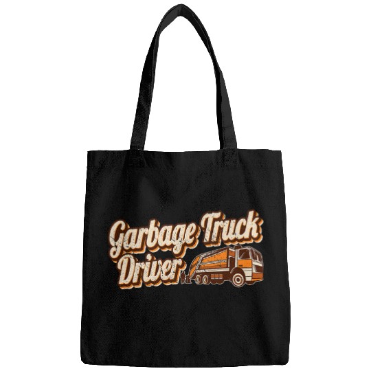 Garbage truck driver recycling waste men recycling Truck Bags