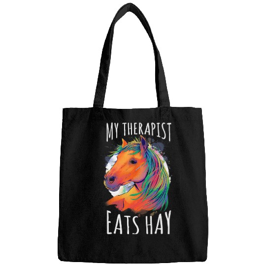 Horse Pet My Therapist Eats Hay Horse Pony Farm Stable Riding 28 Bags