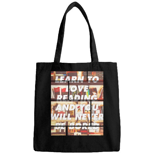 Book Fun You Will Never Be Bored Book Lovers Bags