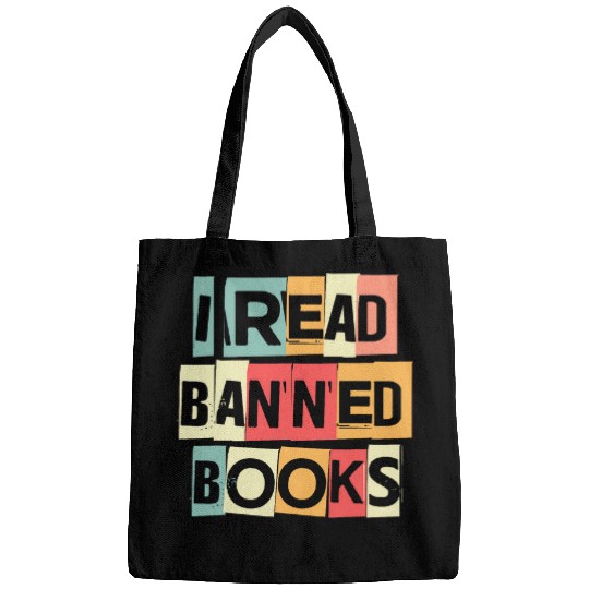 Book Fun I Read Banned Books Week Librarian freesdom Reader Nerd Men 13 Bags