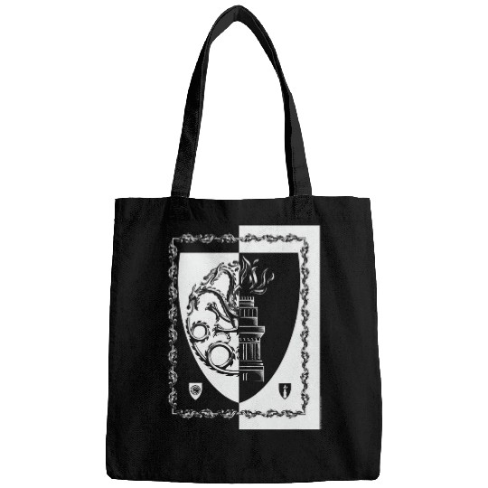 Dragon Pet House of the Dragon White Split Shield Frame Bags