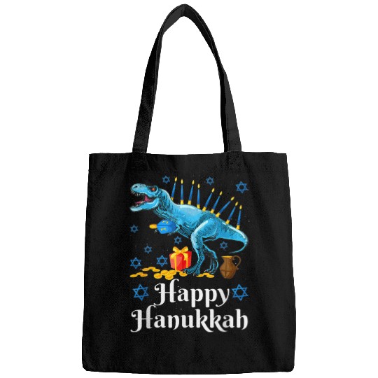 Dinosaur Pet Menorasaurus rexs Dinosaur Chanukkah Happy Hanukkah 2 Bags