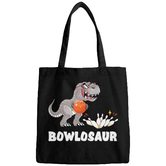 Sport Bowling Dino TRex Funny Bowling Team Strike Bowling Bowler Bags