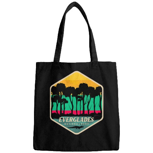 Alligator Pet National Park Everglades Wetlands Florida Bags