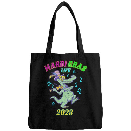 Alligator Pet MARDI GRAS ALLIGATOR LIFE NEW ORLEANS FESTIVAL Bags