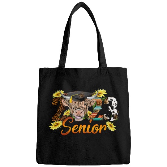 Cow Pet Senior 2Highland Cow Western Graduation Class 17 Bags