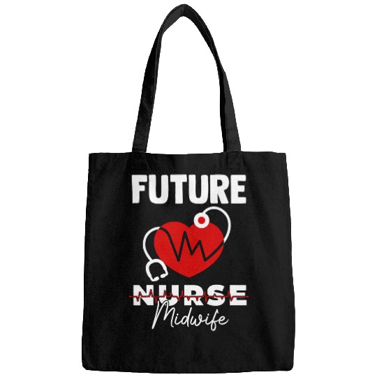 nurses Midwife Quote For A Clinicals Nursing School Student Bags
