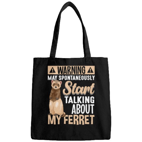 Ferret Pet Outfit for Ferret Lover Apparel Bags