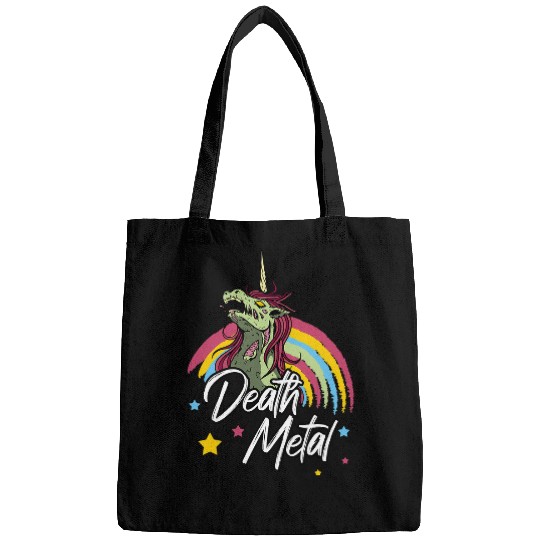 Unicorn Pet DeathMetal music Unicorn Rainbow Bags