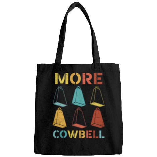 Cow Pet More Cowbell Retro Bags