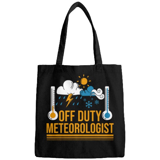 Off Duty Meteorologist Weather Forecaster Storm Chaser Bags