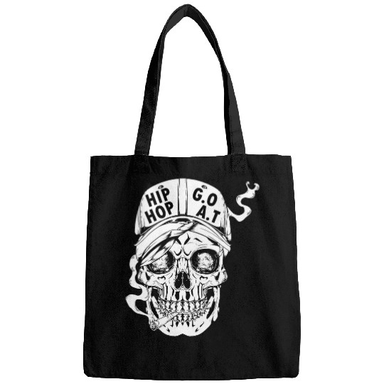 Goats Pet Rap Legend Skull Hip Hop Goats Vintage Streetwear West Side Bags