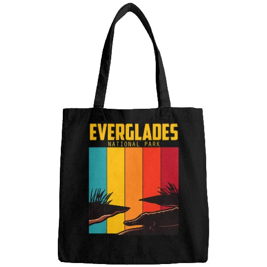 Alligator Pet National Park Souvenir Everglades Alligator Hike Wetlands Bags