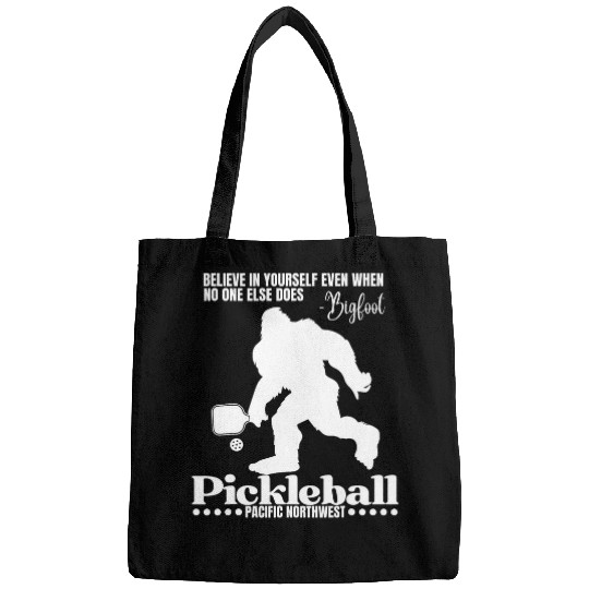 Sport Pickleball Pacific Northwest Pickleball Player Bigfoot Pickleball Lover Bags