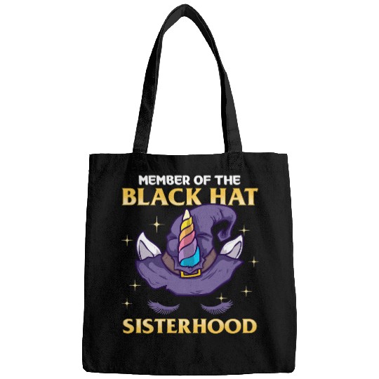 Unicorn Pet Member of the Black Hat Sisterhood Halloween Witch 216 Bags