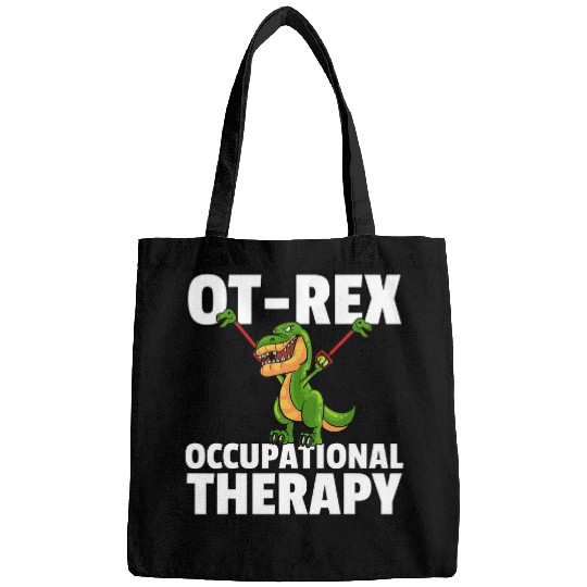 Dinosaur Pet OT rexs Unstoppable Occupational Therapy Therapist T Rex Bags