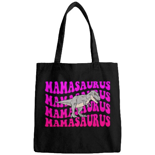 Dinosaur Pet Mamasaurus TRex Dinosaur Mom Groovy Bags