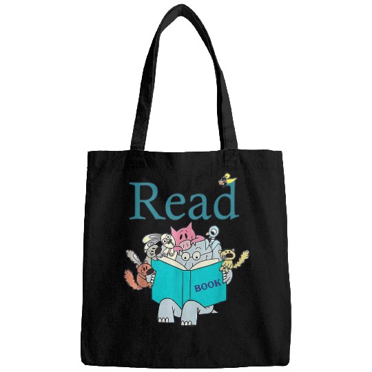 Elephant Mammal Read Book Club Piggie Elephant Pigeons Funny Bags