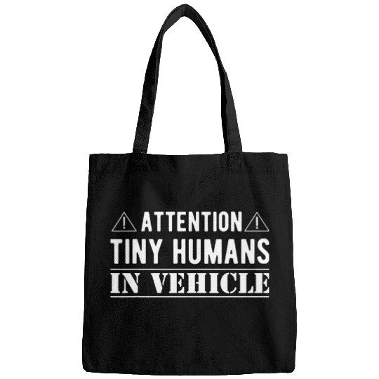 Attention Tiny Humans In Vehicle School Bus Driver Bags
