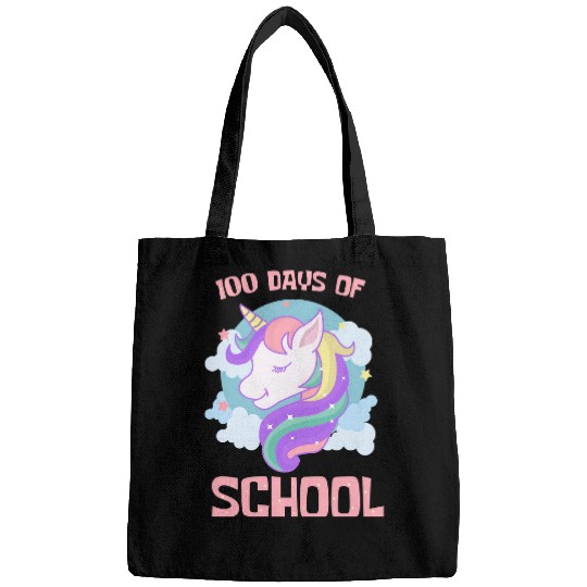 Unicorn Pet 100 Days of School Magical 100th Day School Loves To Teach Bags