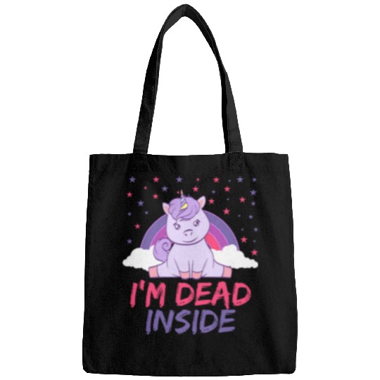Unicorn Pet Depressed Animal Im  Inside Design Bags