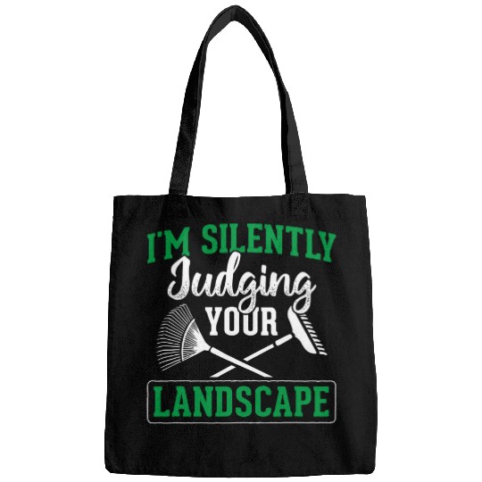 Lawn Mower Fun Silently Judging Your Landscape Lawn Mowing Landscaping Bags