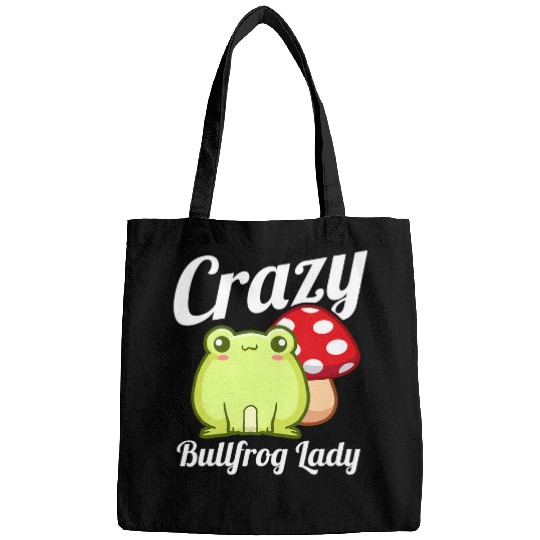 Frog Pet crazys Bullfrog Lady Frog Lover Toad Catching Bags